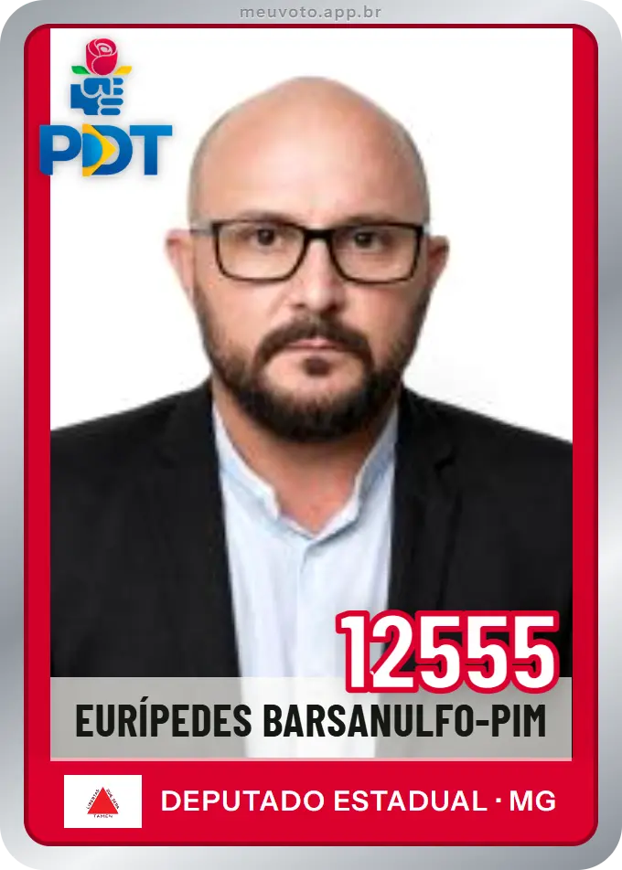 Carta de Eurípedes Barsanulfo-Pim, número 12555, PDT