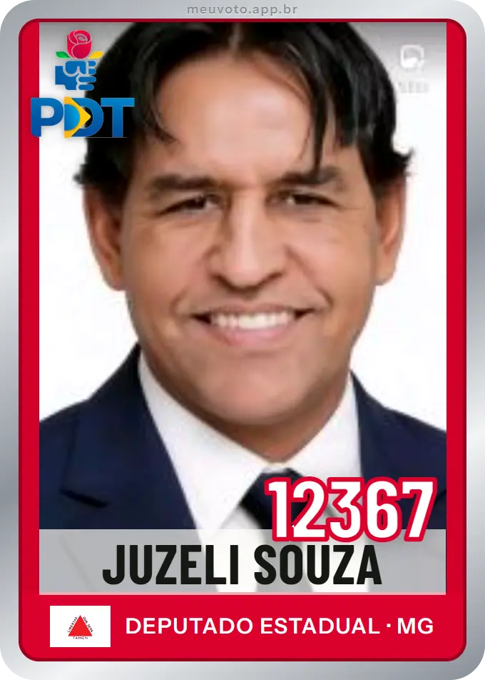 Carta de Juzeli Souza, número 12367, PDT