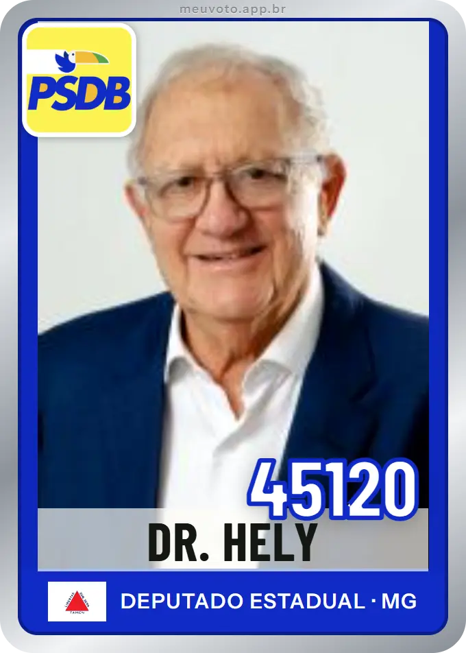 Carta de Dr. Hely, número 45120, PSDB