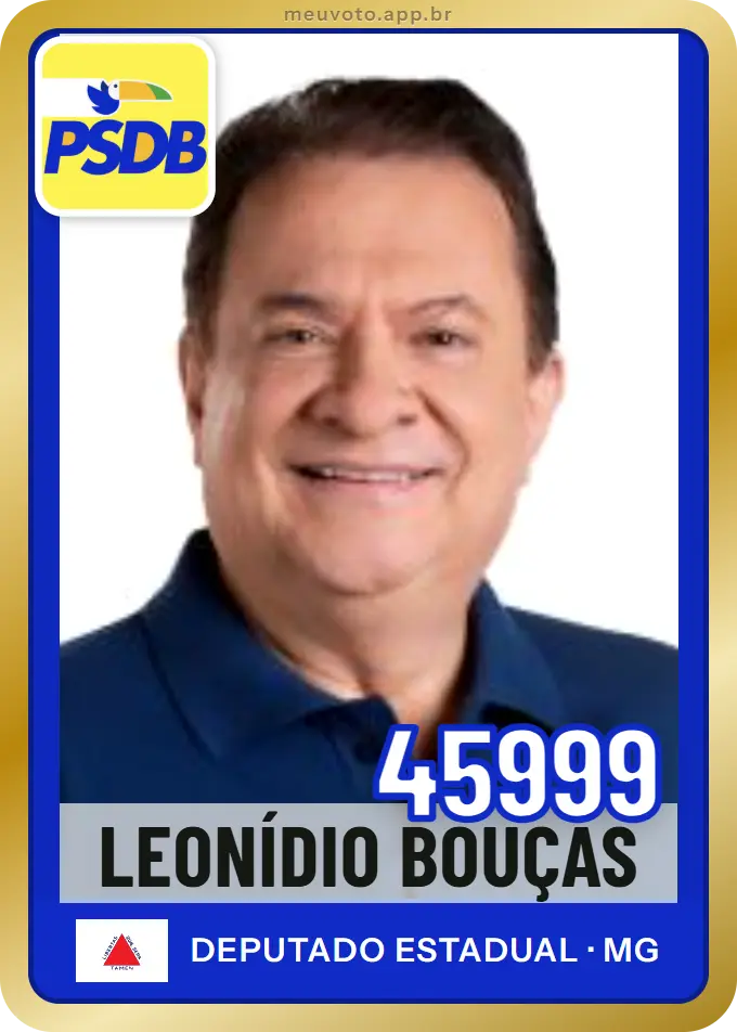 Carta de Leonídio Bouças, número 45999, PSDB