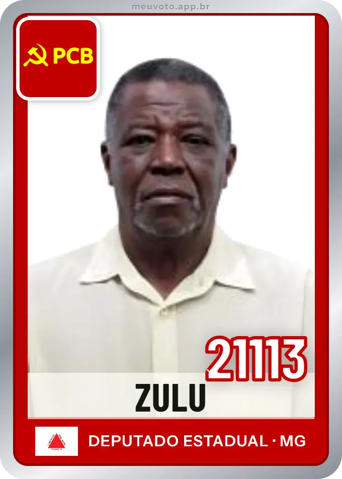 Carta de Zulu, número 21113, PCB