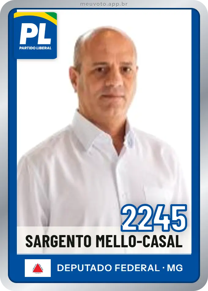 Carta de Sargento Mello-Casal, número 2245, PL