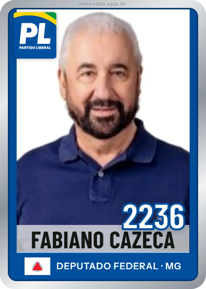 Carta de Fabiano Cazeca, número 2236, PL