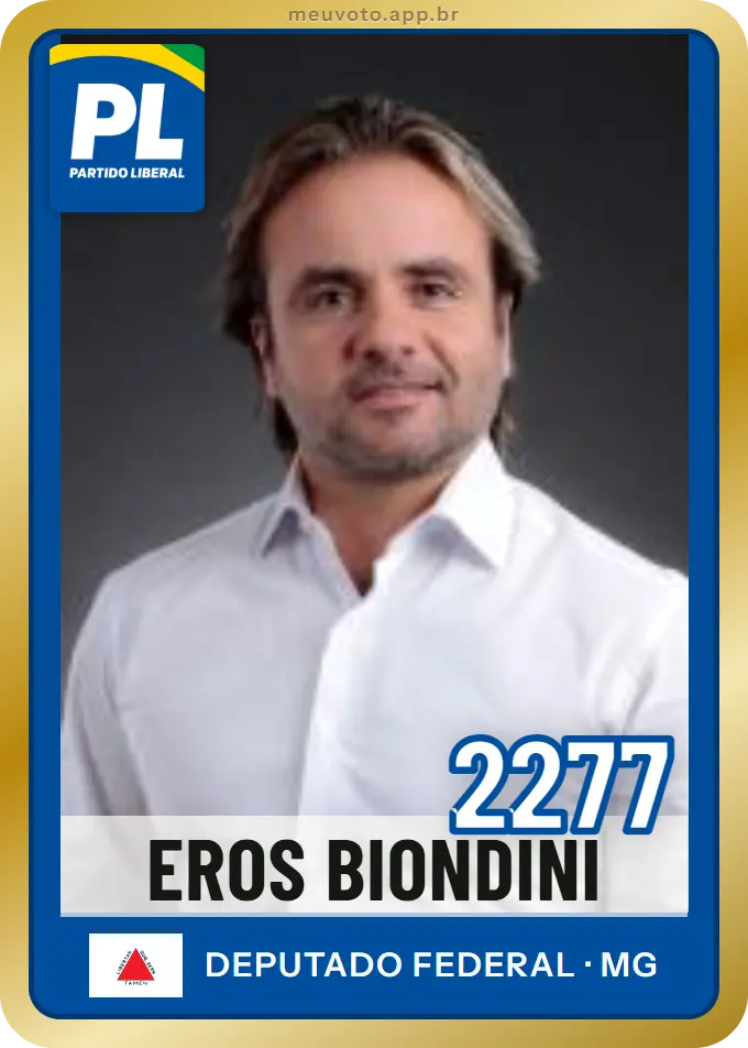 Carta de Eros Biondini, número 2277, PL