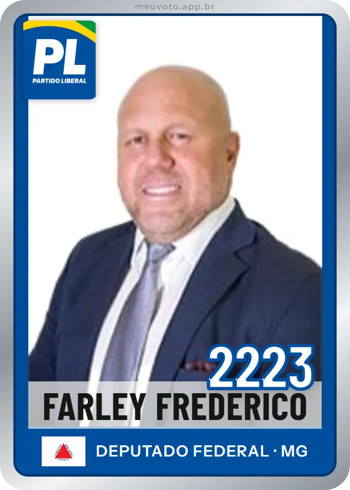 Carta de Farley Frederico, número 2223, PL