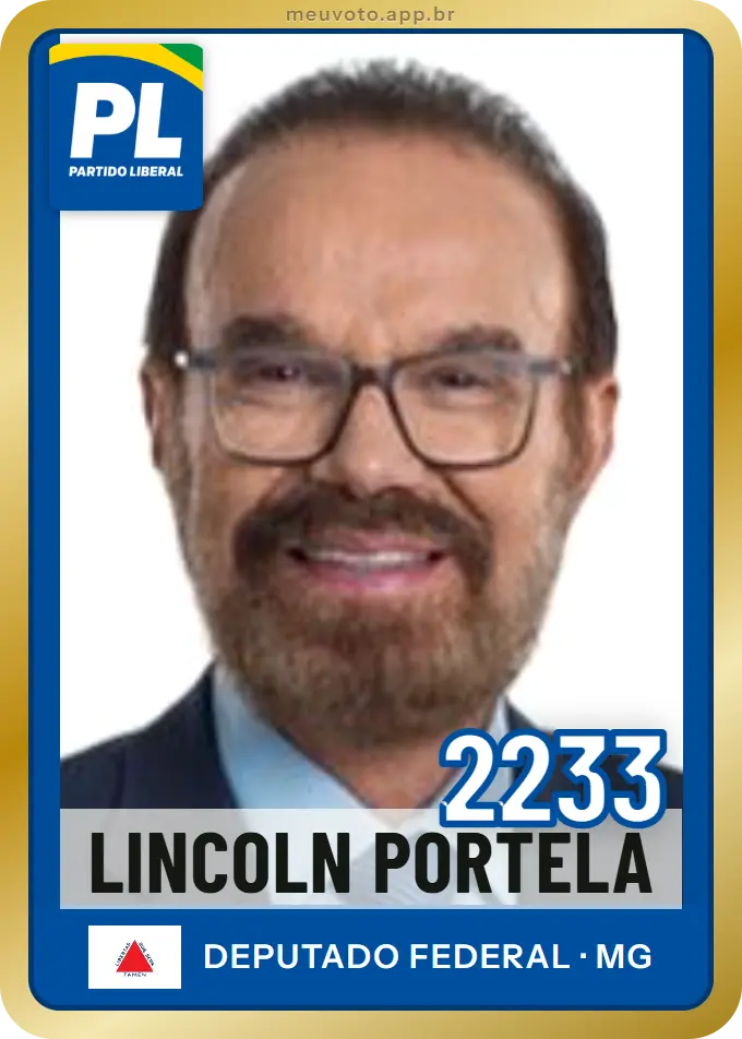 Carta de Lincoln Portela, número 2233, PL