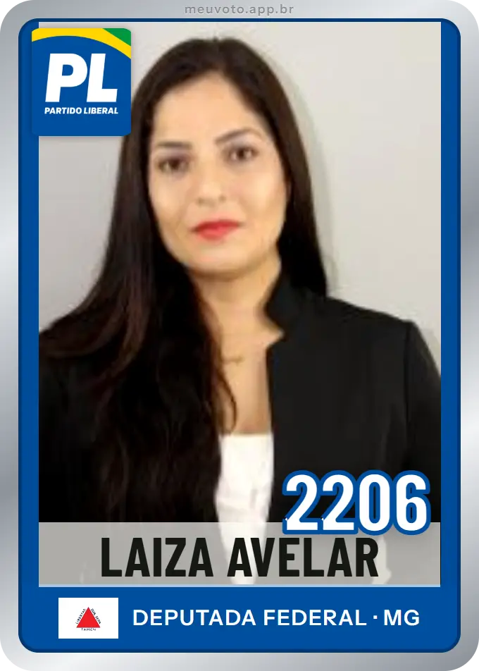 Carta de Laiza Avelar, número 2206, PL