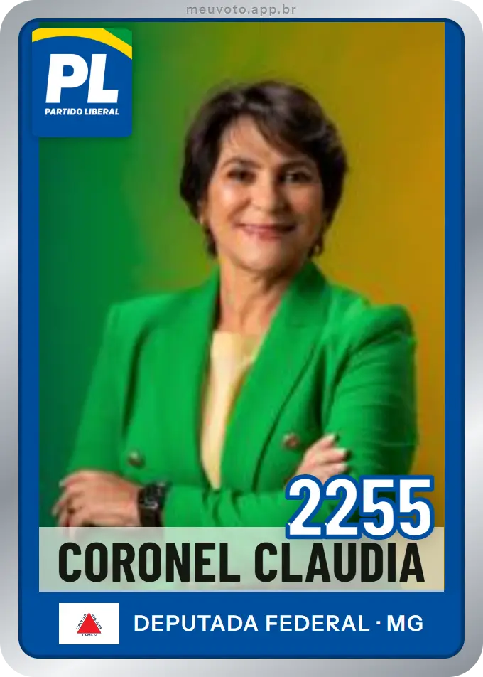 Carta de Coronel Claudia, número 2255, PL