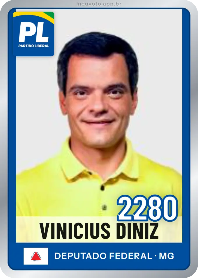 Carta de Vinicius Diniz, número 2280, PL