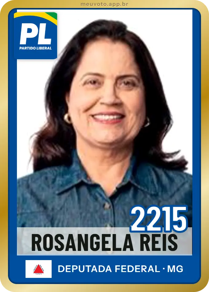 Carta de Rosangela Reis, número 2215, PL