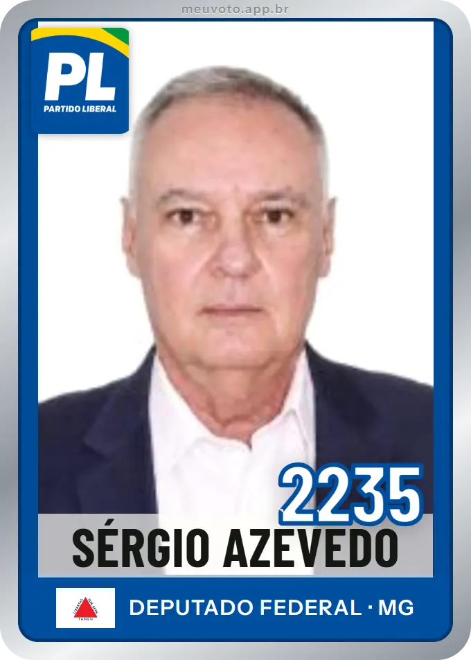 Carta de Sérgio Azevedo, número 2235, PL
