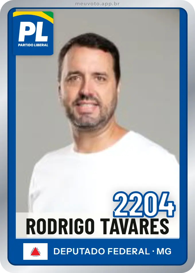 Carta de Rodrigo Tavares, número 2204, PL