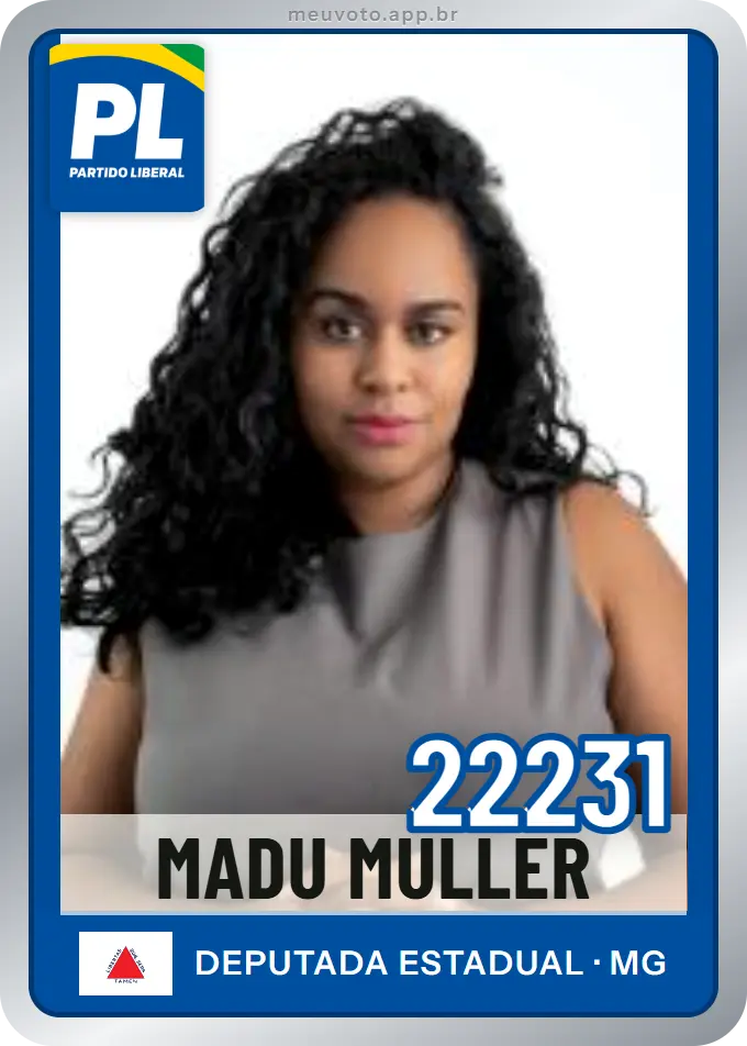 Carta de Madu Muller, número 22231, PL