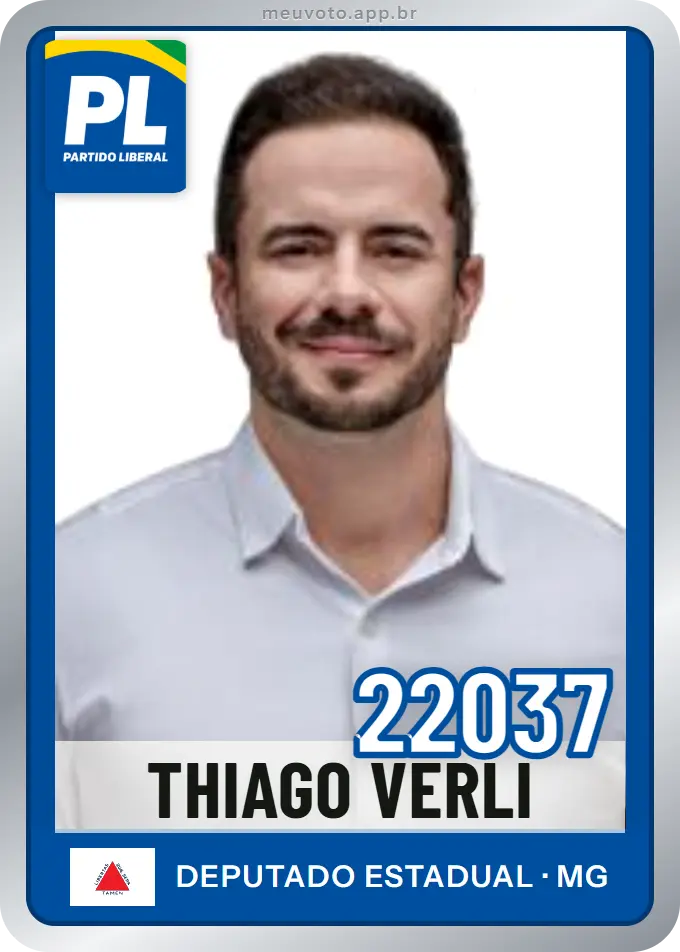 Carta de Thiago Verli, número 22037, PL