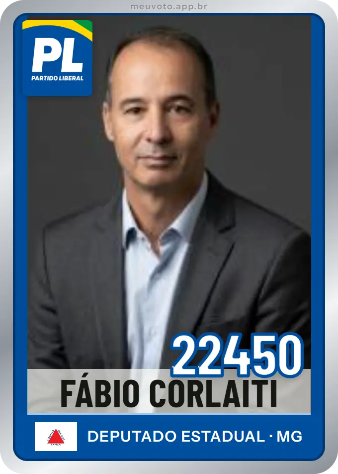 Carta de Fábio Corlaiti, número 22450, PL