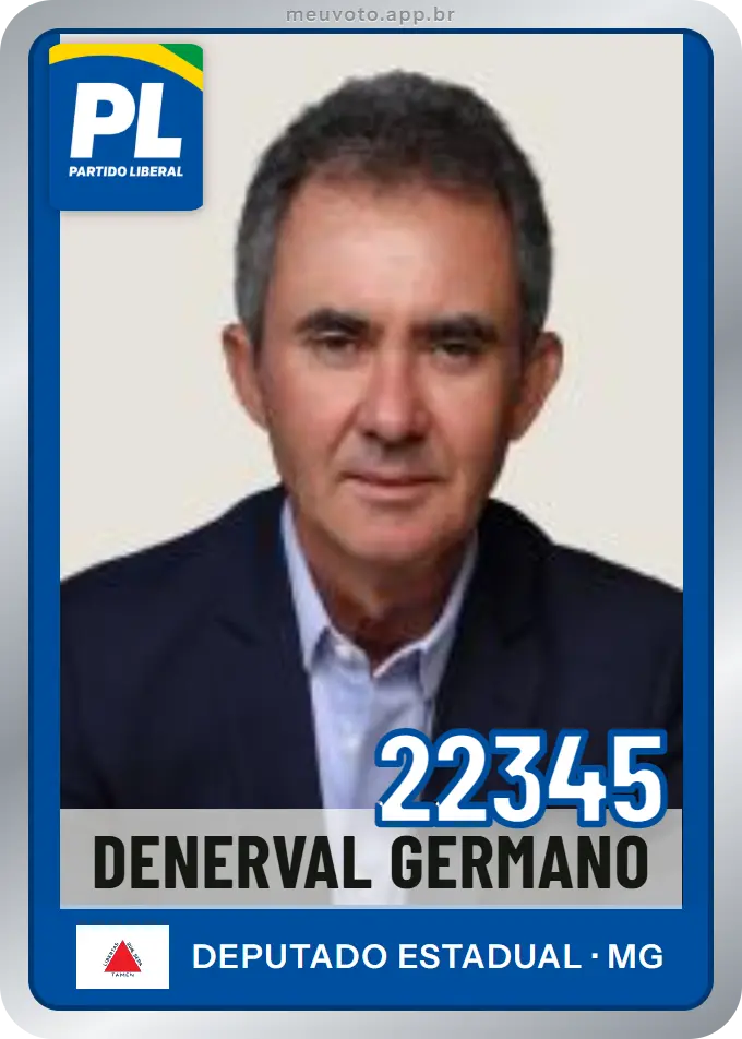 Carta de Denerval Germano, número 22345, PL