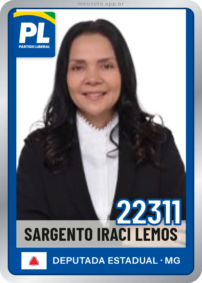 Carta de Sargento Iraci Lemos, número 22311, PL