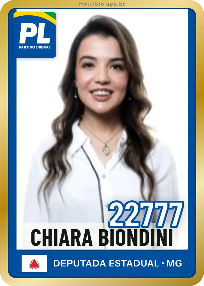 Carta de Chiara Biondini, número 22777, PL