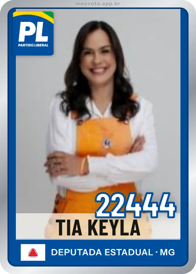 Carta de Tia Keyla, número 22444, PL
