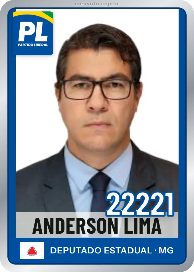 Carta de Anderson Lima, número 22221, PL