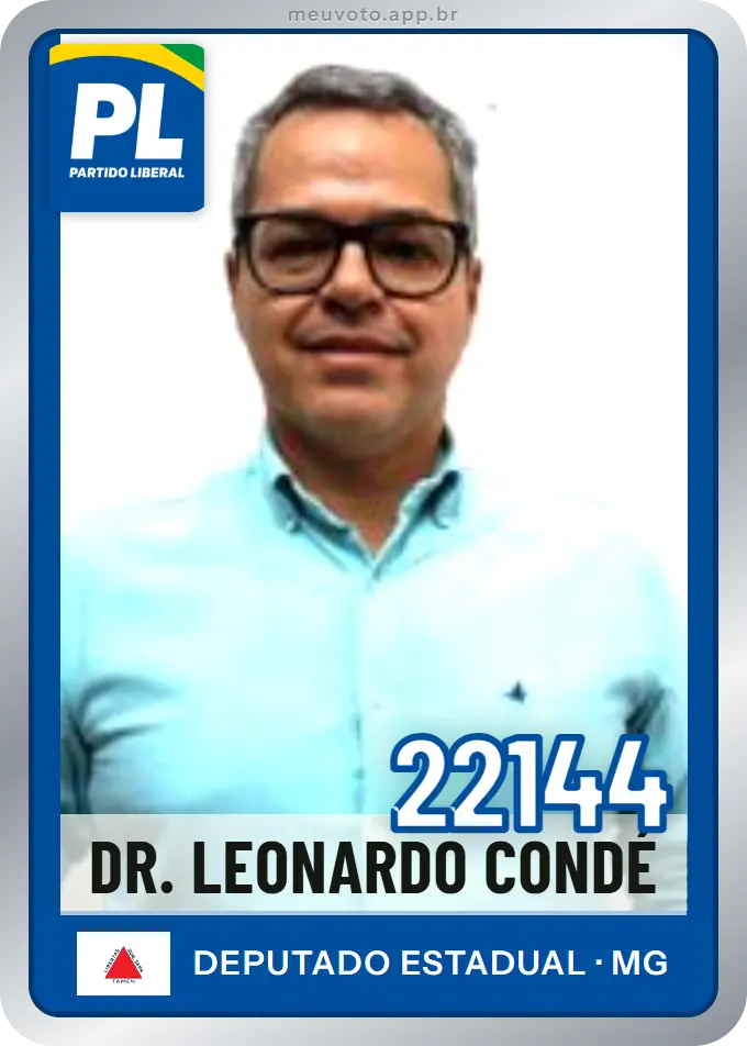 Carta de Dr. Leonardo Condé, número 22144, PL