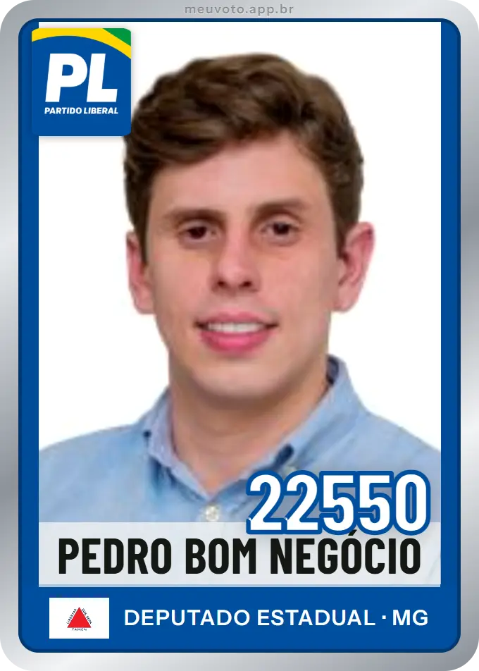 Carta de Pedro Bom Negócio, número 22550, PL