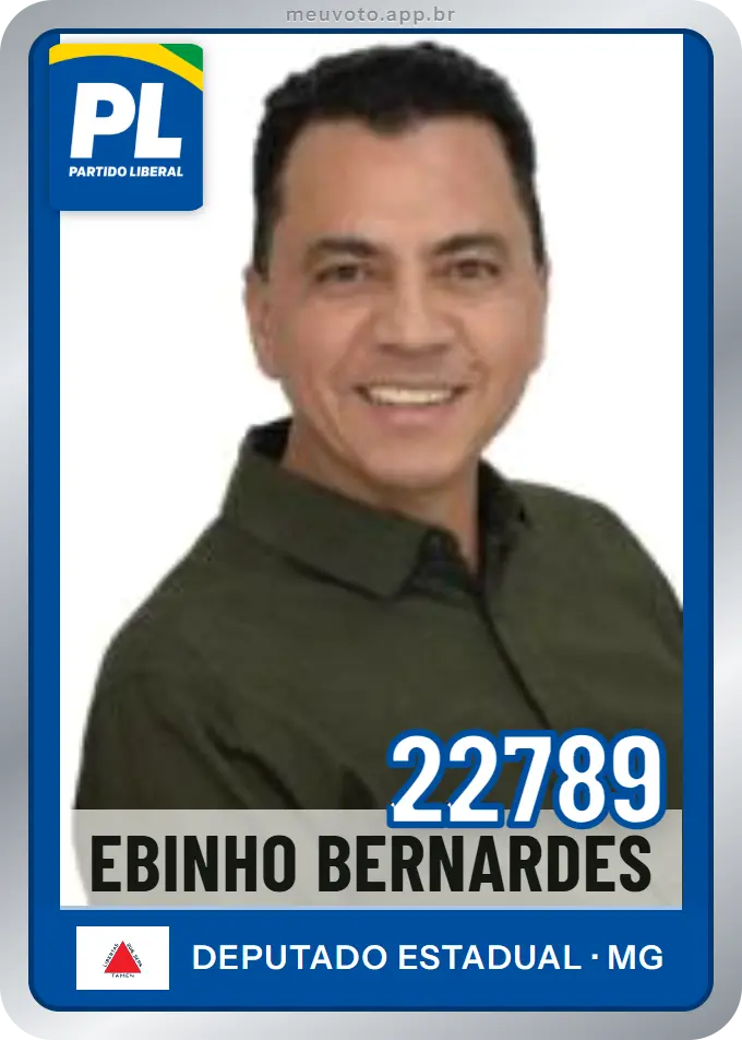 Carta de Ebinho Bernardes, número 22789, PL