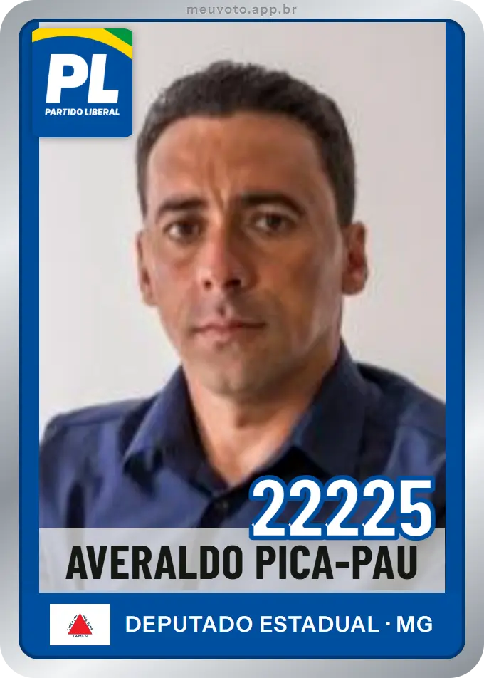 Carta de Averaldo Pica-Pau, número 22225, PL