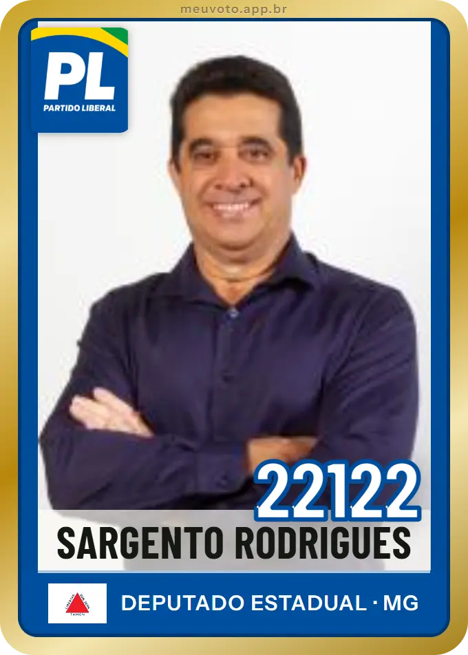 Carta de Sargento Rodrigues, número 22122, PL
