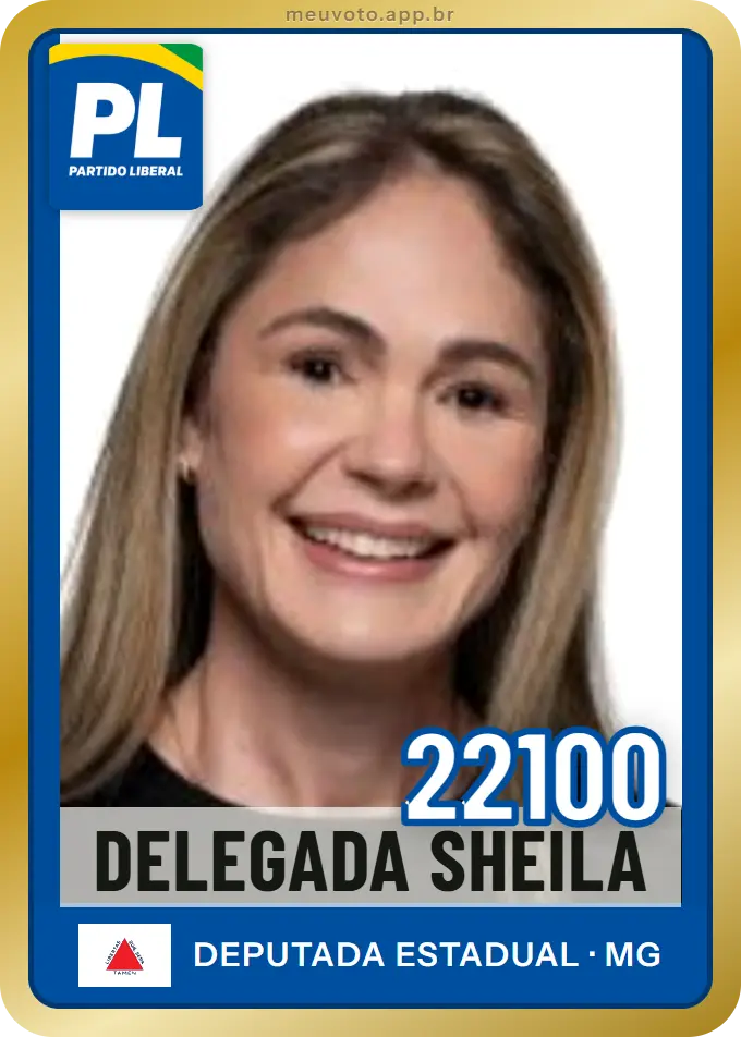 Carta de Delegada Sheila, número 22100, PL