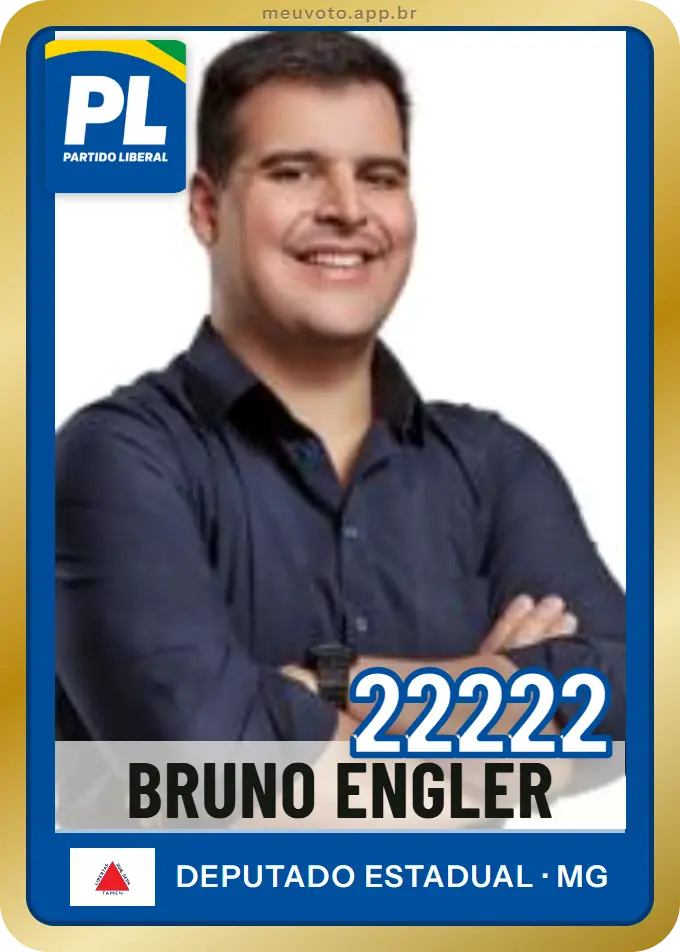Carta de Bruno Engler, número 22222, PL