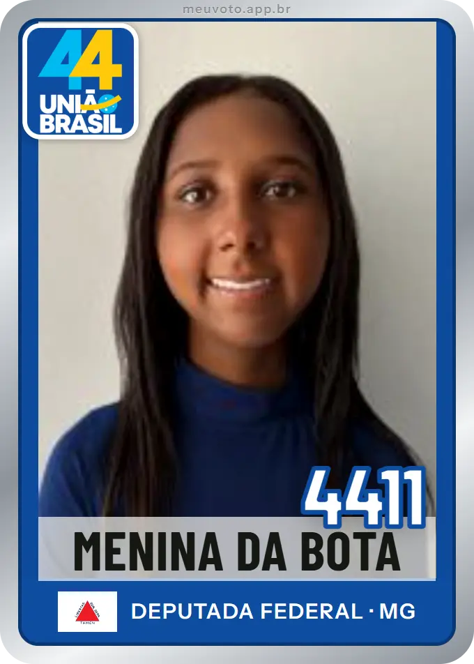 Carta de Menina da Bota, número 4411, União