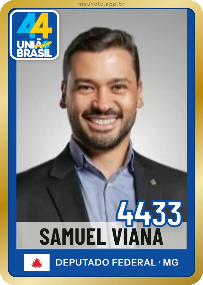 Carta de Samuel Viana, número 4433, União