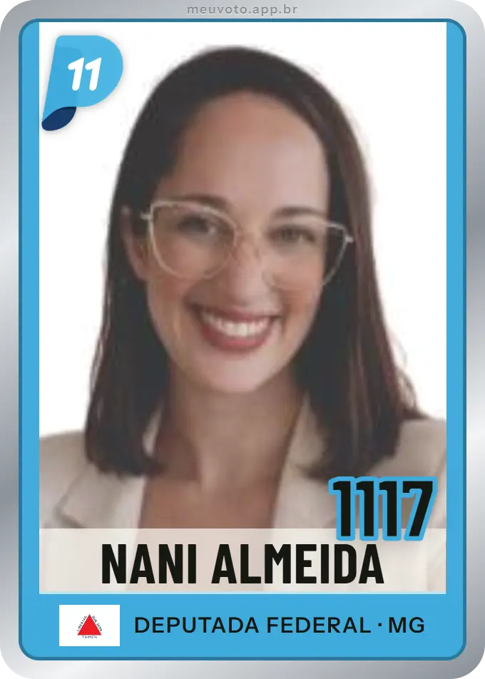 Carta de Nani Almeida, número 1117, PP