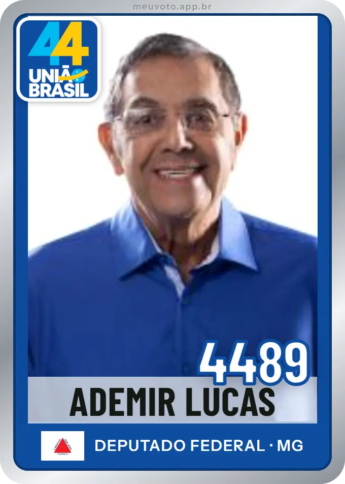 Carta de Ademir Lucas, número 4489, União