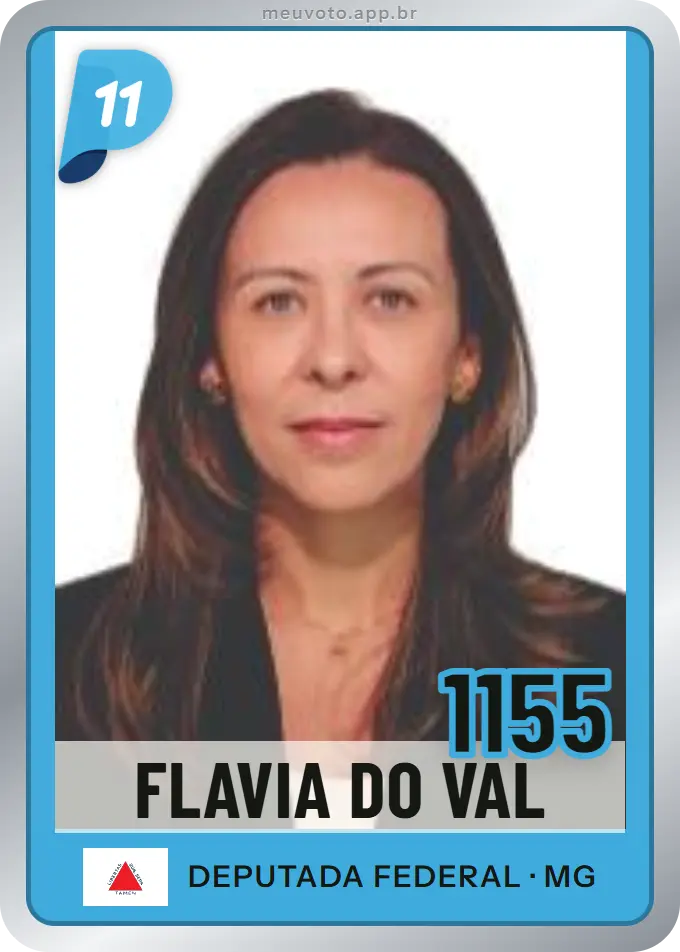 Carta de Flavia do Val, número 1155, PP
