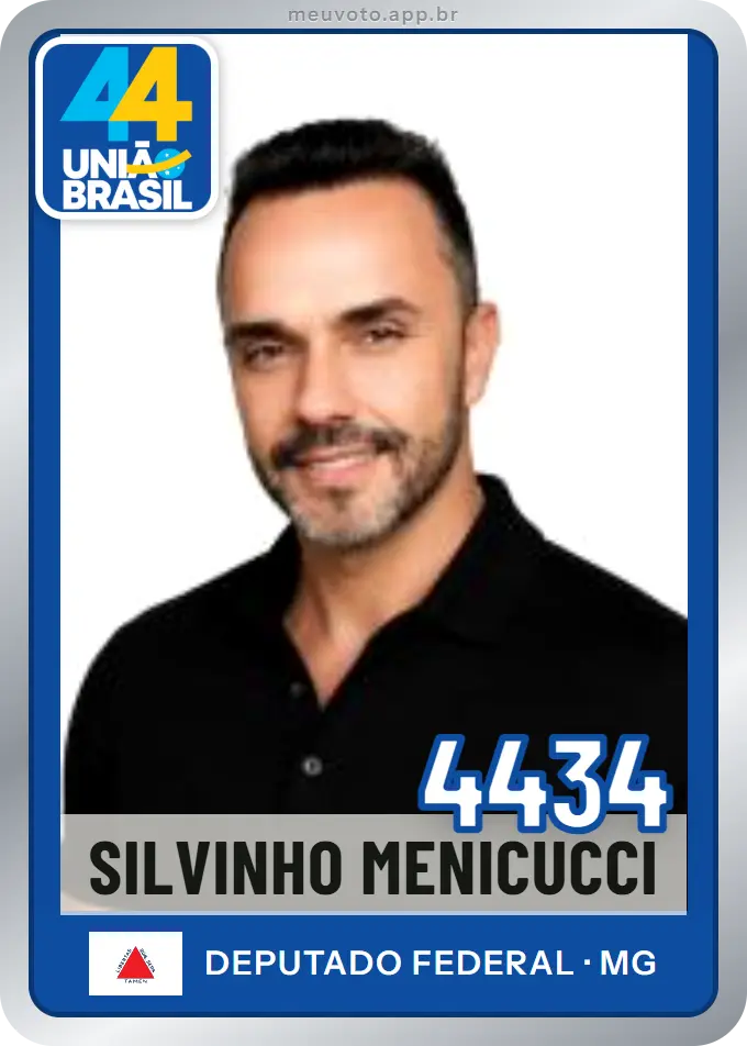 Carta de Silvinho Menicucci, número 4434, União