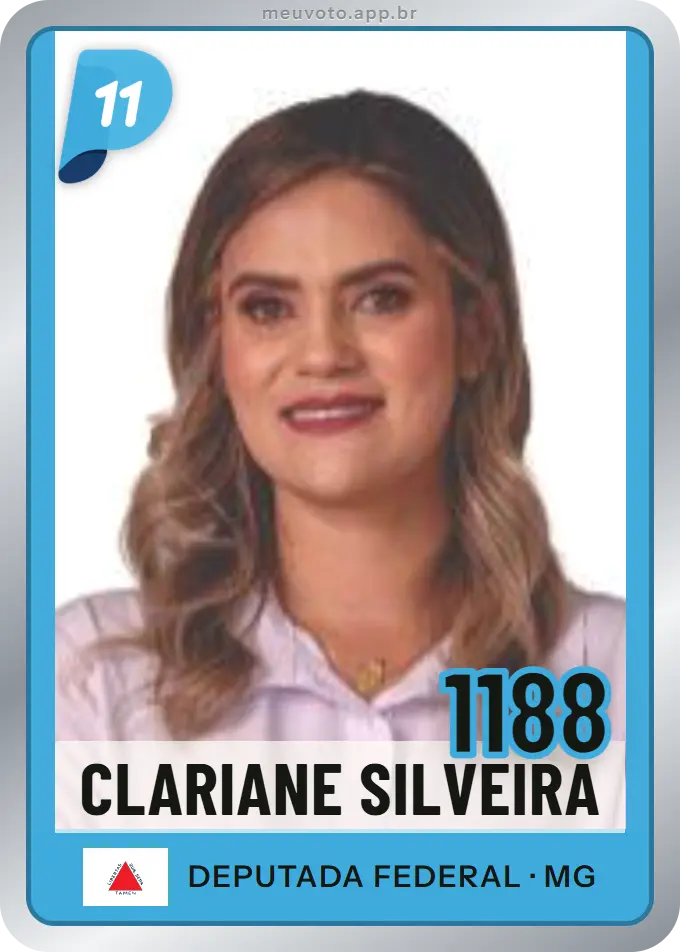 Carta de Clariane Silveira, número 1188, PP