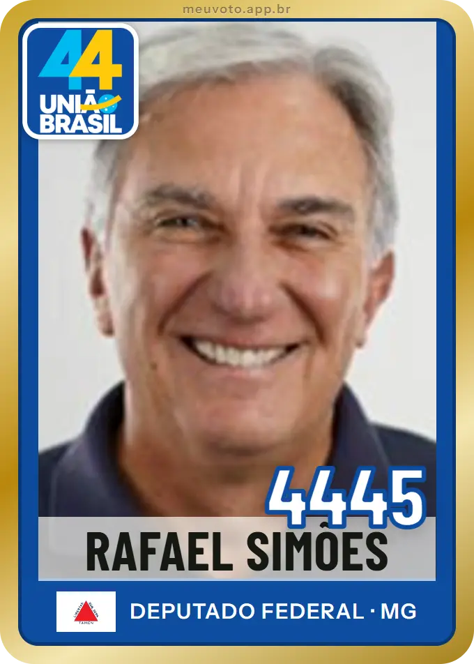 Carta de Rafael Simões, número 4445, União