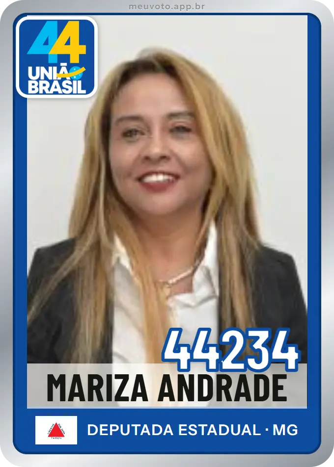 Carta de Mariza Andrade, número 44234, União