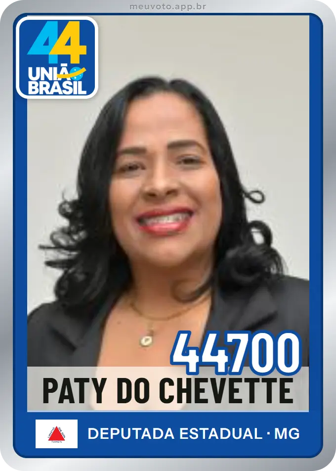 Carta de Paty do Chevette, número 44700, União