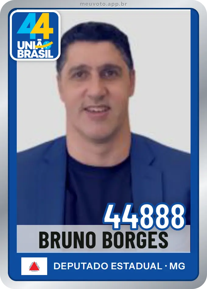 Carta de Bruno Borges, número 44888, União