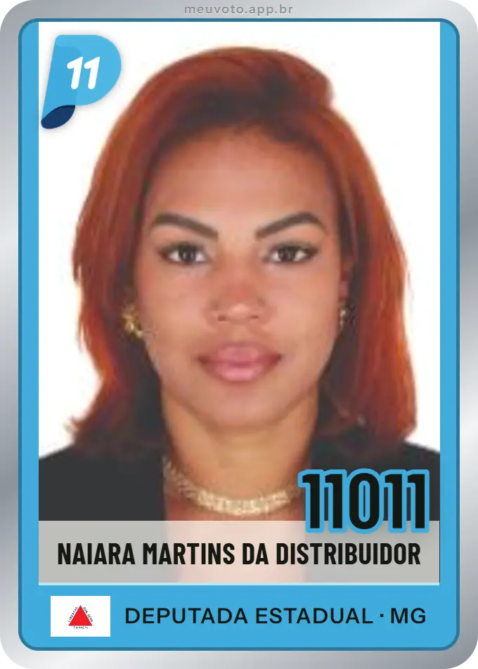 Carta de Naiara Martins da Distribuidor, número 11011, PP