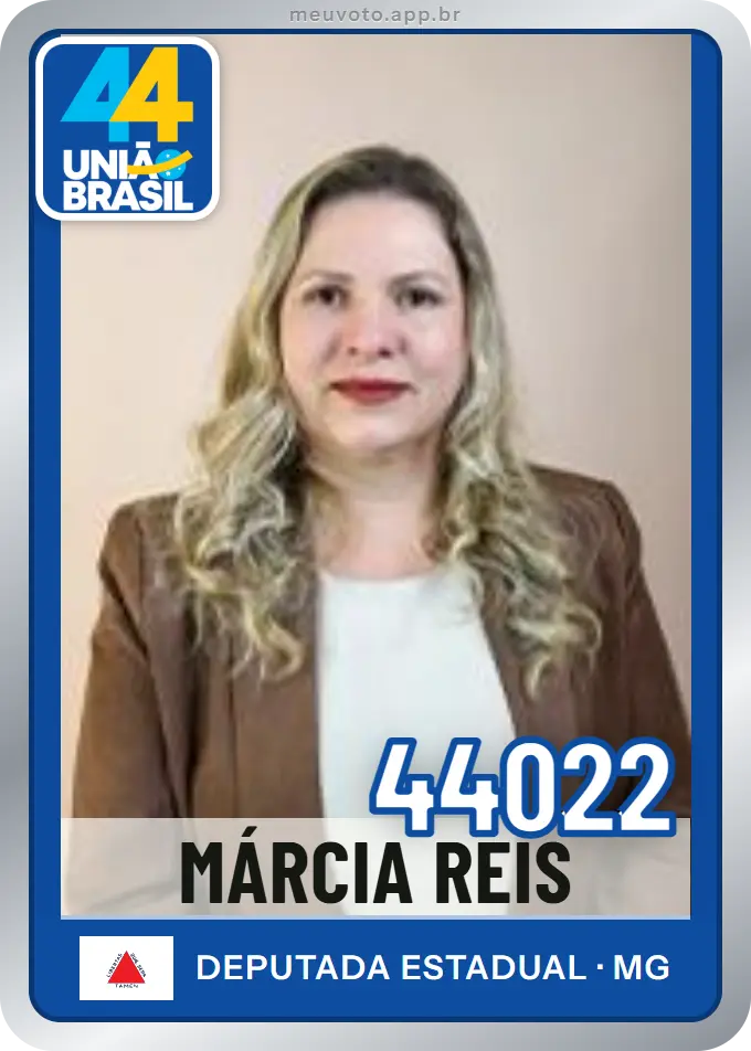 Carta de Márcia Reis, número 44022, União