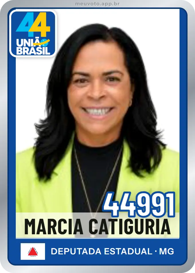 Carta de Marcia Catiguria, número 44991, União