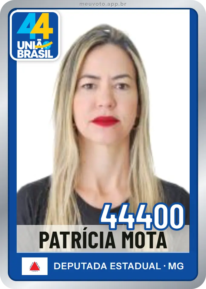 Carta de Patrícia Mota, número 44400, União