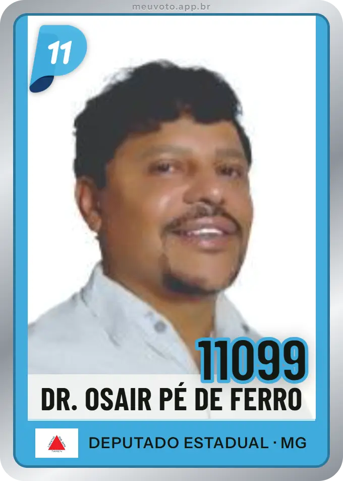 Carta de Dr. Osair Pé de Ferro, número 11099, PP