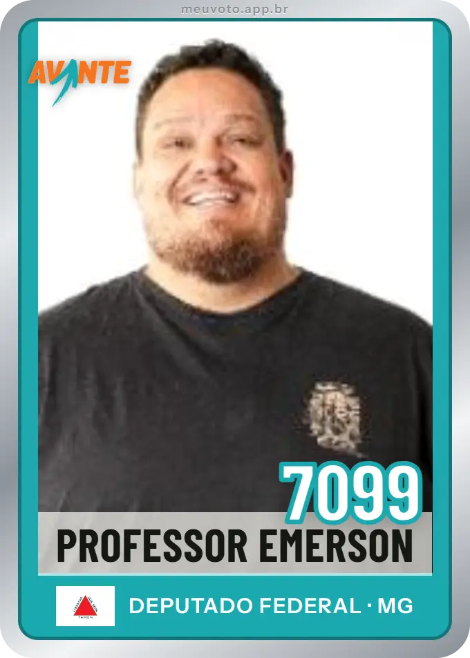 Carta de Professor Emerson, número 7099, Avante