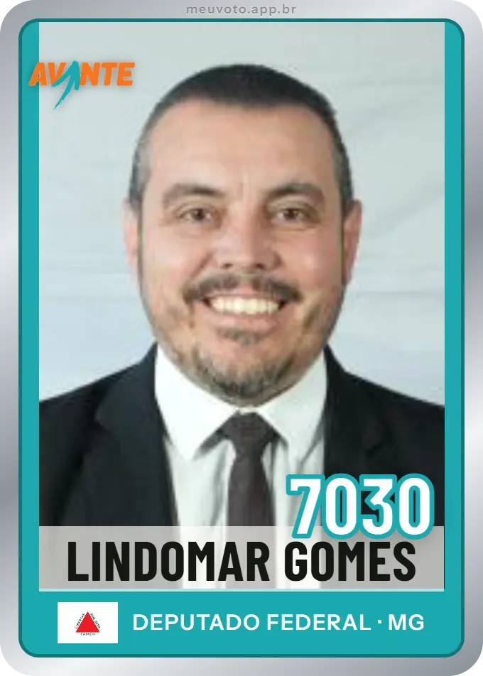 Carta de Lindomar Gomes, número 7030, Avante