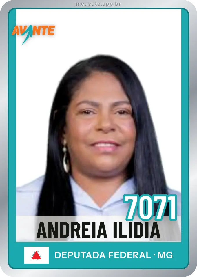 Carta de Andreia Ilidia, número 7071, Avante